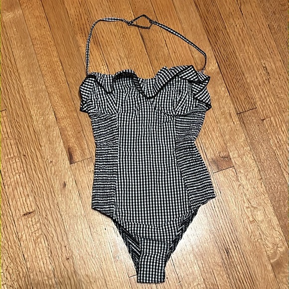 Doen Playa Maillot La Maddalena Gingham one piece swimsuit - Picture 5 of 16